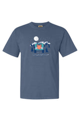 Jeep Night Ride Blue Jean Short Sleeve Tee