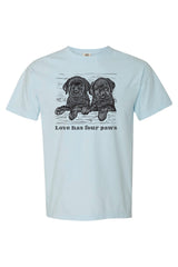 Love has Four Paws Short Sleeve Tee