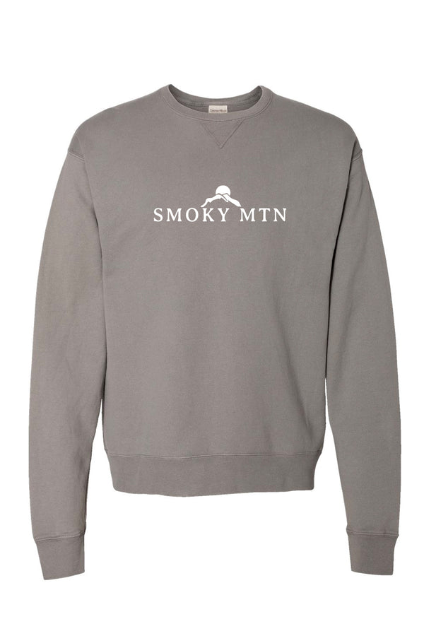 Smoky Mtn Ridge Grey Crewneck Sweatshirt