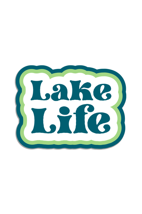 Lake Life Sticker